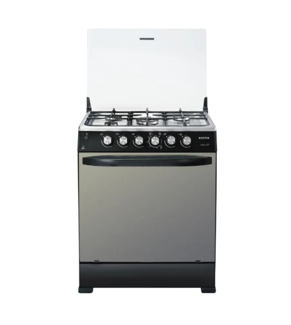 COCINA ECOLINE URSULA 5Q 30" NEGRO