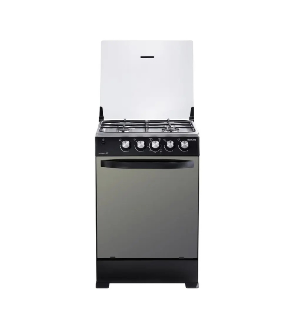 COCINA ECOLINE MARIELA 24" 4Q C/T NEGRO 