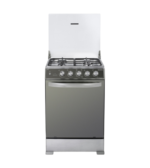 COCINA ECOLINE DOMENICA 4Q C/T CROMA INOX