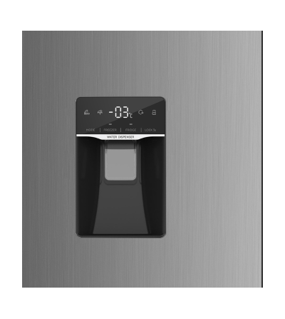 REFRIGERADORA  MABE MSE521QMLSS0 SIDE 565LT CROMA 