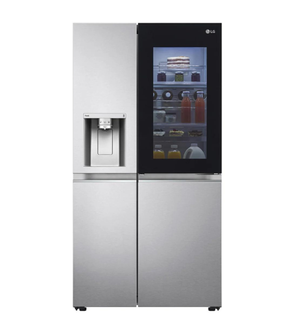 REFRIGERADORA LG VS25GMIW SIDE BY SIDE 601LT CROMA 