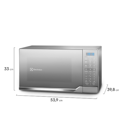 MICROONDAS ELECTROLUX EMDO30G3GSEUG 30LT CROMA