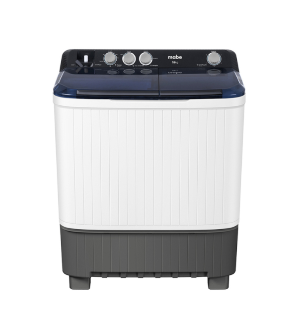 LAVADORA MABE LMDX8124HBAB0 DOBLE TINA 18KG BLANCO 