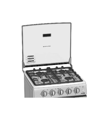 COCINA MABE EM5130FX1 4Q INOX 