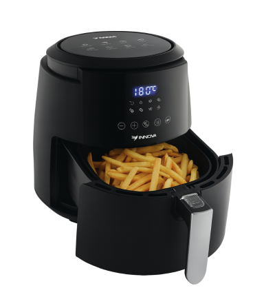 FREIDORA AIRE INNOVA IN-AIR FRIER 4 TOUCH NE 4LT 1500W NEGRO