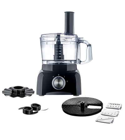 PROCESADOR ALIMENTOS BRENTWOOD FP-585BK 8TZ 2 VELOCIDADES NEGRO