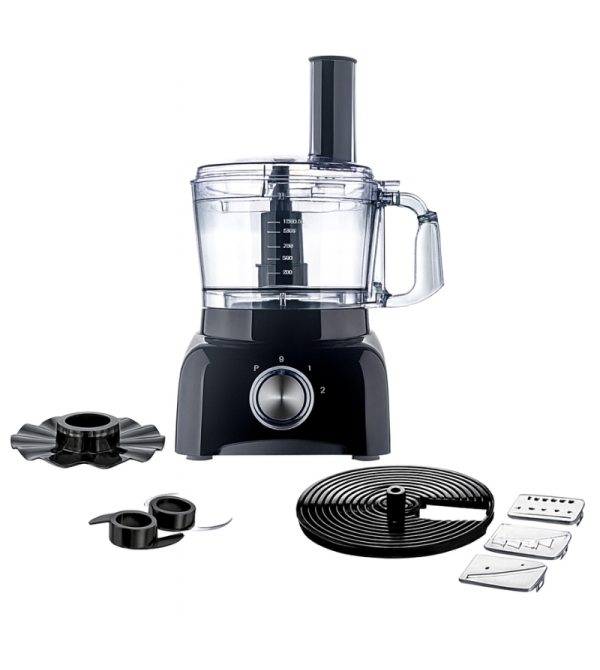 PROCESADOR ALIMENTOS BRENTWOOD FP-585BK 8TZ 2 VELOCIDADES NEGRO
