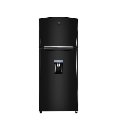REFRIGERADORA INDURAMA RI-480 FRONTAL QUARZO 390 LT NEGRO
