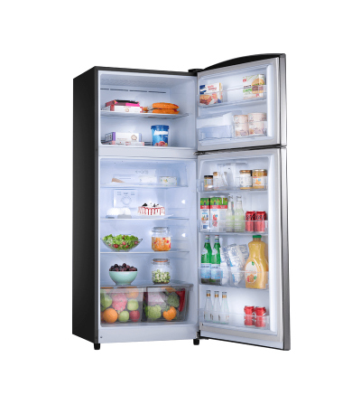 REFRIGERADORA INDURAMA RI-480 FRONTAL QUARZO 390 LT NEGRO