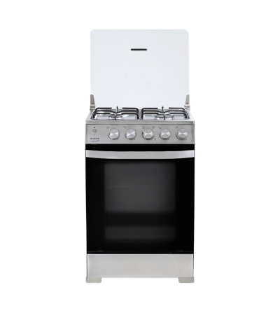 COCINA ECOLINE ERIKA 4Q C/T CROMA INOX 
