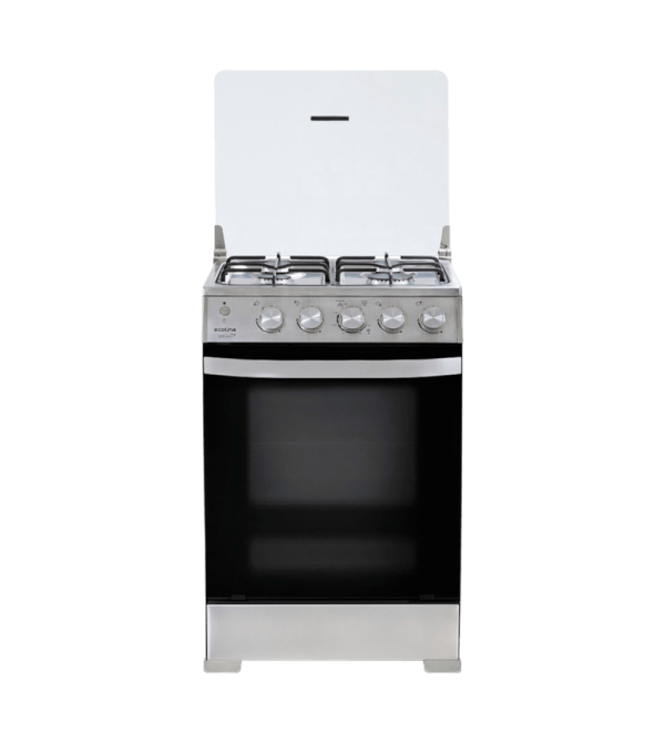 COCINA ECOLINE ERIKA 4Q C/T CROMA INOX 