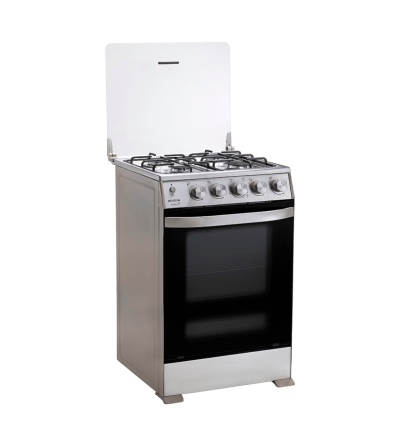 COCINA ECOLINE ERIKA 4Q C/T CROMA INOX 