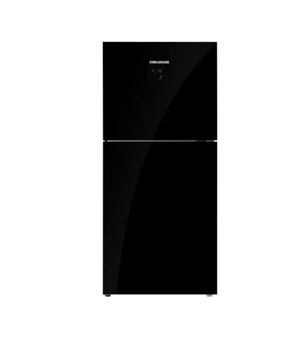 REFRIGERADORA CHALLENGER CR430 PANEL DIGITAL 360LT NEGRO