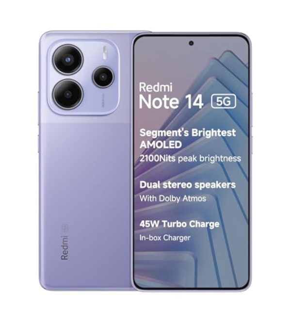 CELULAR XIAOMI REDMI NOTE 14 5GB 256GB 8GB 