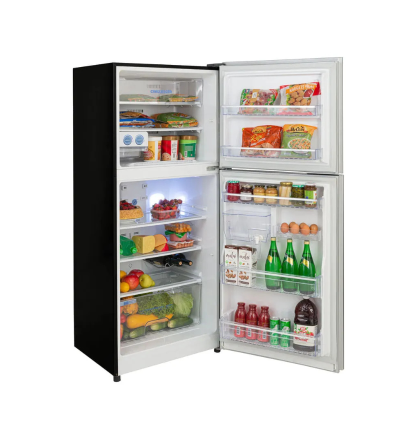 REFRIGERADORA CHALLENGER CR430 PANEL DIGITAL 360LT NEGRO