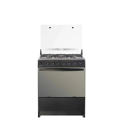 COCINA ECOLINE VENUS 5 Q 30" NEGRA