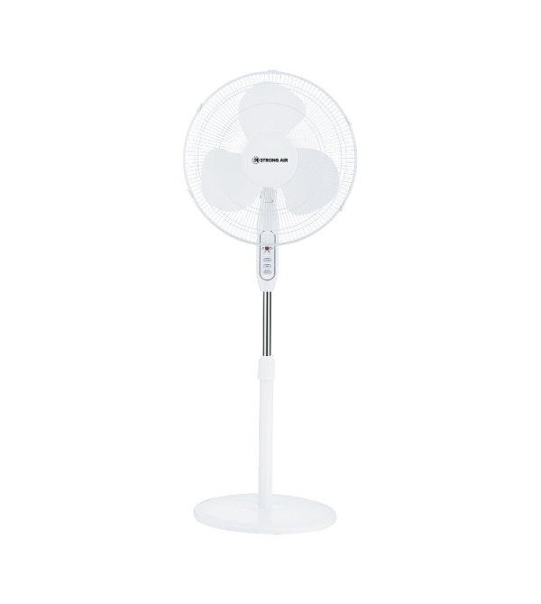 VENTILADOR STRONG AIR / ELECTROHOME FS 40-16JRG PEDESTAL/CONTROL BLANCO 16"