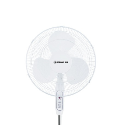 VENTILADOR STRONG AIR / ELECTROHOME FS 40-16JRG PEDESTAL/CONTROL BLANCO 16"