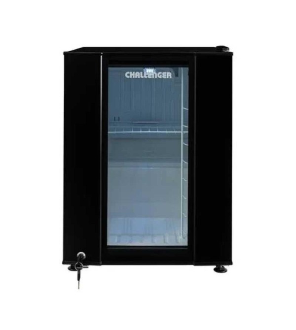 MINIBAR CHALLENGER CR089 PUERTA VIDRIO 49L NEGRO