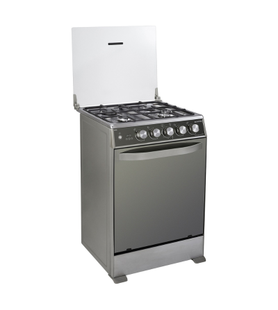 COCINA ECOLINE DOMENICA 4Q C/T CROMA INOX