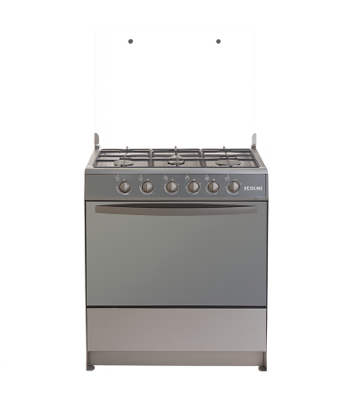 COCINA ECOLINE LAVINNIA 5Q C/T INOX 