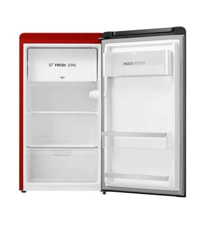 MINIBAR INDURAMA RI-120 CURVED ROJO