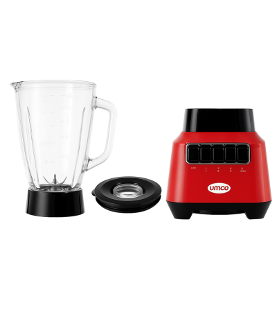 LICUADORA UMCO 0638 PULSE MIX 1.5L ROJA