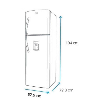 REFRIGERADORA MABE RMP438FGEU 4386T CROMA