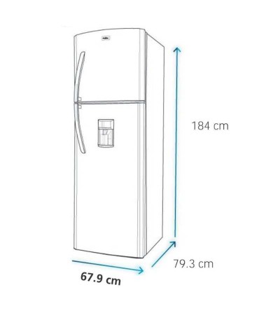 REFRIGERADORA MABE RMP438FGEU 4386T CROMA