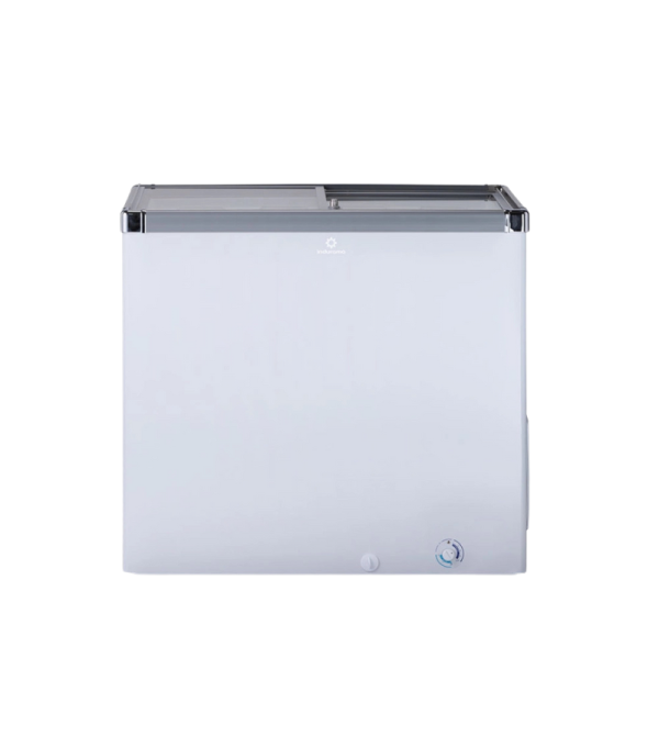 CONGELADOR INDURAMA CI-199 TAPA VIDRIO BLANCO 