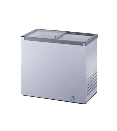CONGELADOR INDURAMA CI-199 TAPA VIDRIO BLANCO 