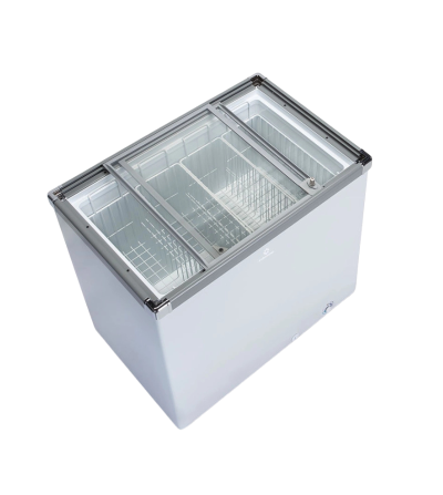 CONGELADOR INDURAMA CI-199 TAPA VIDRIO BLANCO 