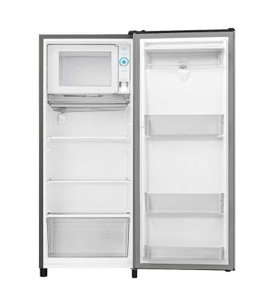 REFRIGERADORA HISENSE HS-RLH23D1WKDD FROST TOP MOUNT C/DISPENSADOR 179 LT PLATA