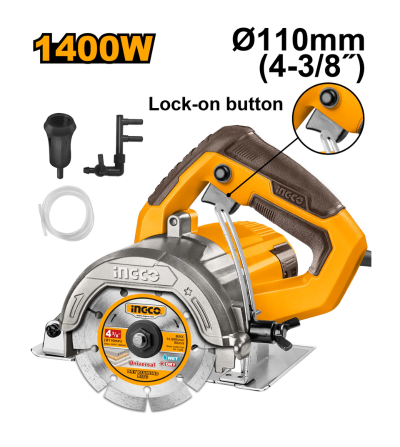 CORTADORA DE MARMOL INGCO UMC140068 1400W