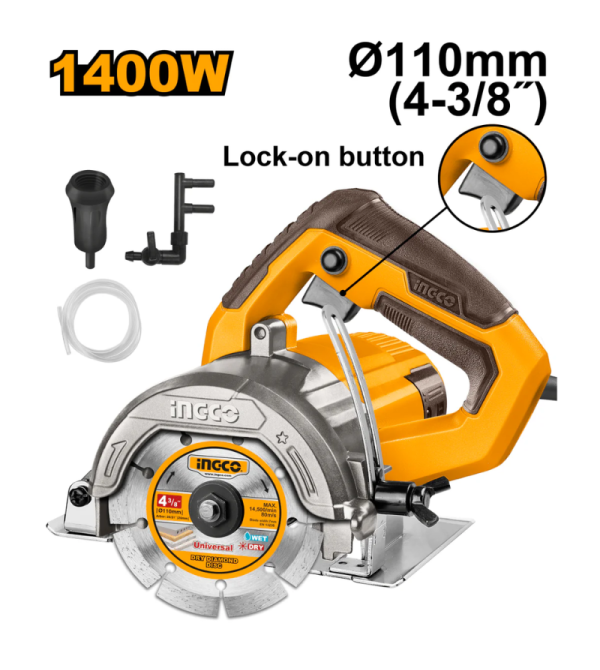 CORTADORA DE MARMOL INGCO UMC140068 1400W