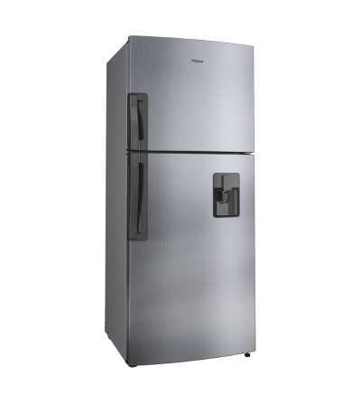 REFRIGERADORA WHIRLPOOL WRJ43AKTWW C/DISPENSADOR 398LT CROMA 