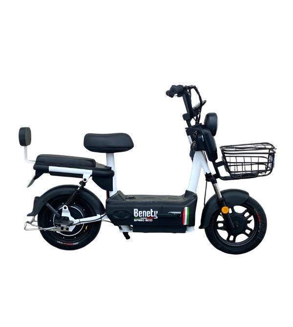 MOTO ELECTRICA BENETY SPEED CON CANASTA 500W 