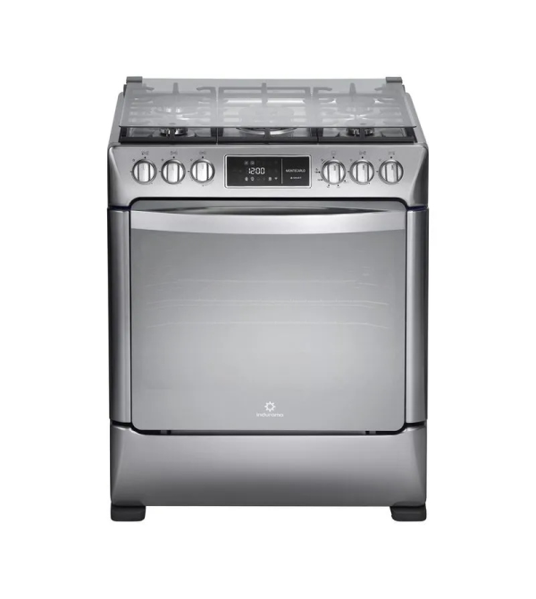 COCINA INDURAMA MONTECARLO 5Q SMART ZAFIRO CROMA