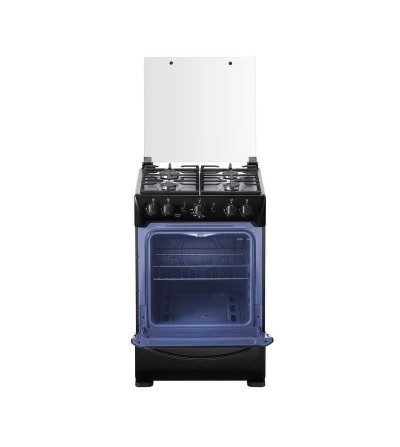 COCINA INDURAMA FERRARA MAXGRILL 4Q ZAFIRO NEGRO