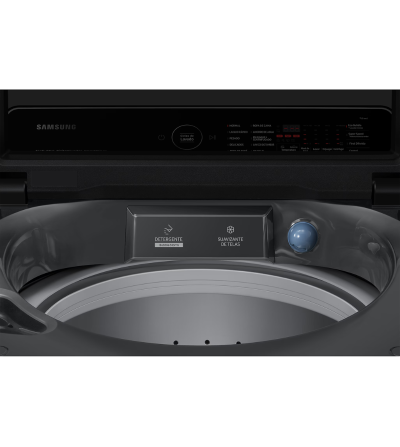 LAVADORA SAMSUNG WA21CG6746BDAP AUTOMATICA 21KG GRIS