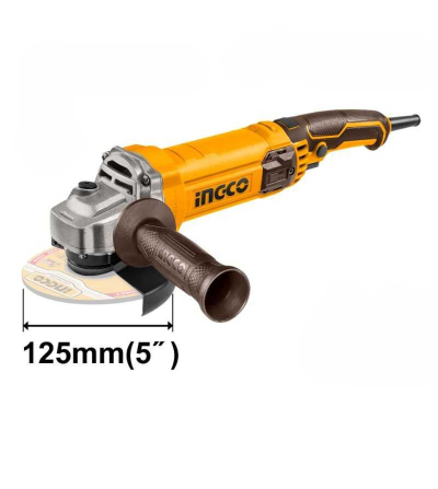 AMOLADORA INGCO UAG1100383 ANGULAR 4 1/2" 1100W