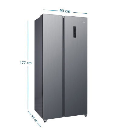 REFRIGERADORA MABE MSE480LPLSS0 SIDE BY SIDE 480LT INOX