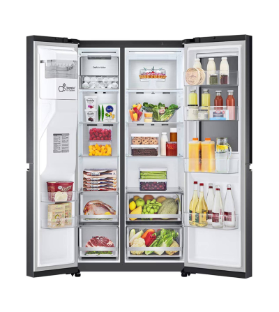 REFRIGERADORA LG VS25XHWCB SIDE BY SIDE 674LT GRAFITO