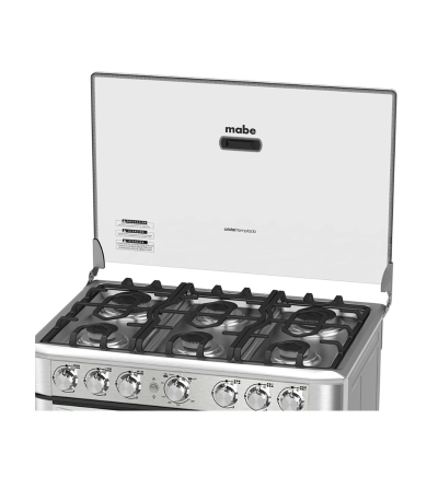 COCINA MABE EM7630FX0 6Q INOX