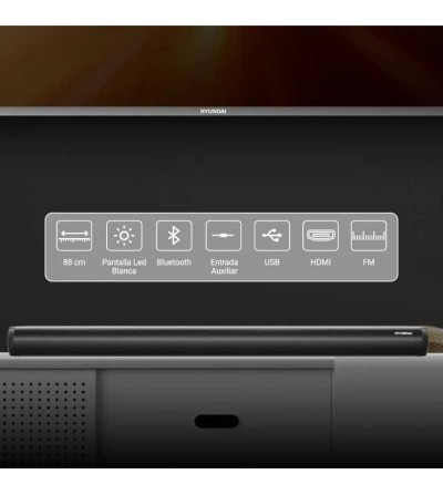 TELEVISOR HYUNDAI HYLED5024G C/B 50"