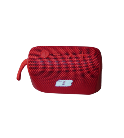 PARLANTE BAZZUKA RUN-R PORTATIL ROJO 