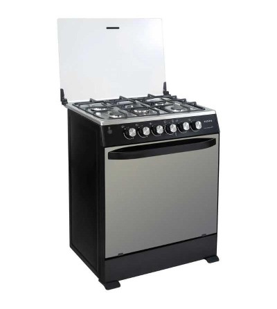 COCINA ECOLINE MACARENA 5Q 30" NEGRO
