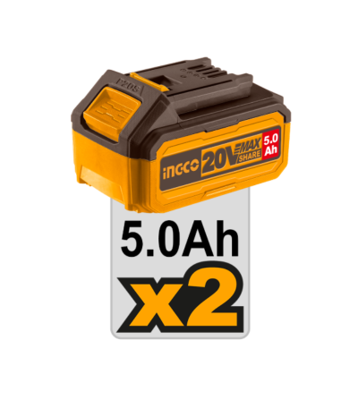 AMOLADORA INGCO UCAGLI2211532 ANGULAR 4-1/2" 20V 1200W