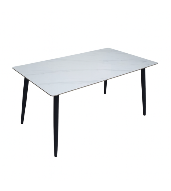 MESA RENOVA 814W PIEDRA SINTERIZADA 140*80*75CM BLANCO 