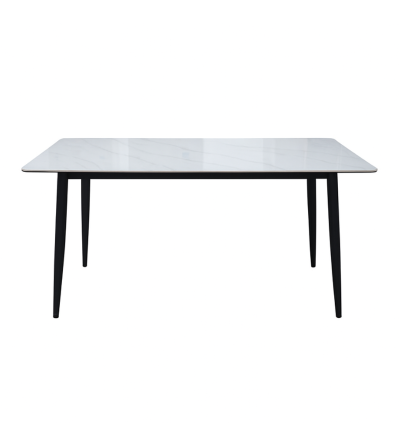 MESA RENOVA 814W PIEDRA SINTERIZADA 140*80*75CM BLANCO 